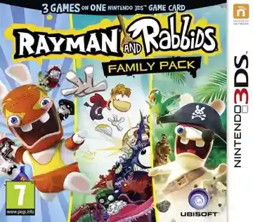 Rayman and Rabbids Family Pack (Europe) (En,Fr,De,Es,It,Nl,Pt,Sv,No,Da)-Nintendo 3DS